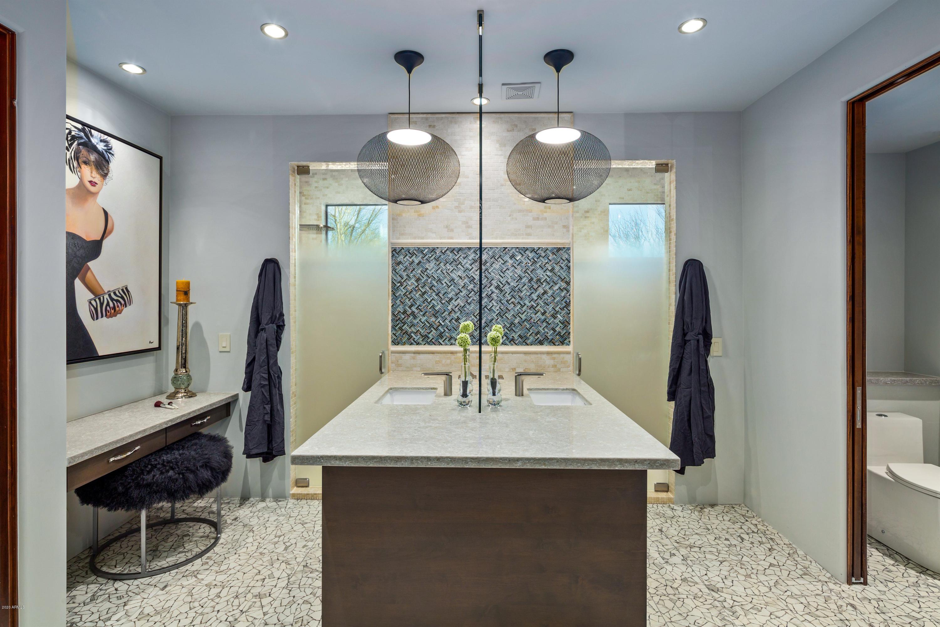 10141 East Joy Ranch Road Scottsdale, AZ 85262 - Photo 17 of 48 Master Bath with Dual Shower Entry