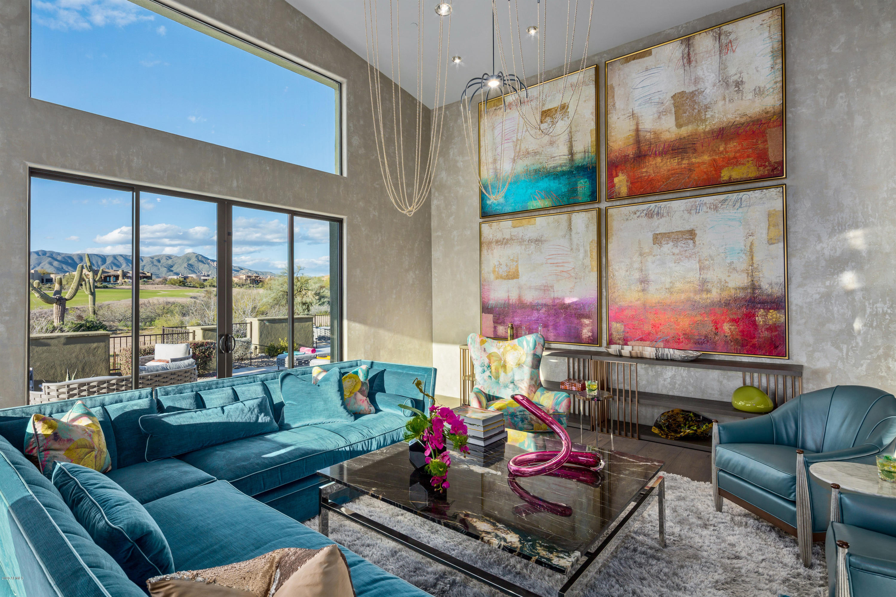 10141 East Joy Ranch Road Scottsdale, AZ 85262 - Photo 3 of 48 Soaring Ceilings