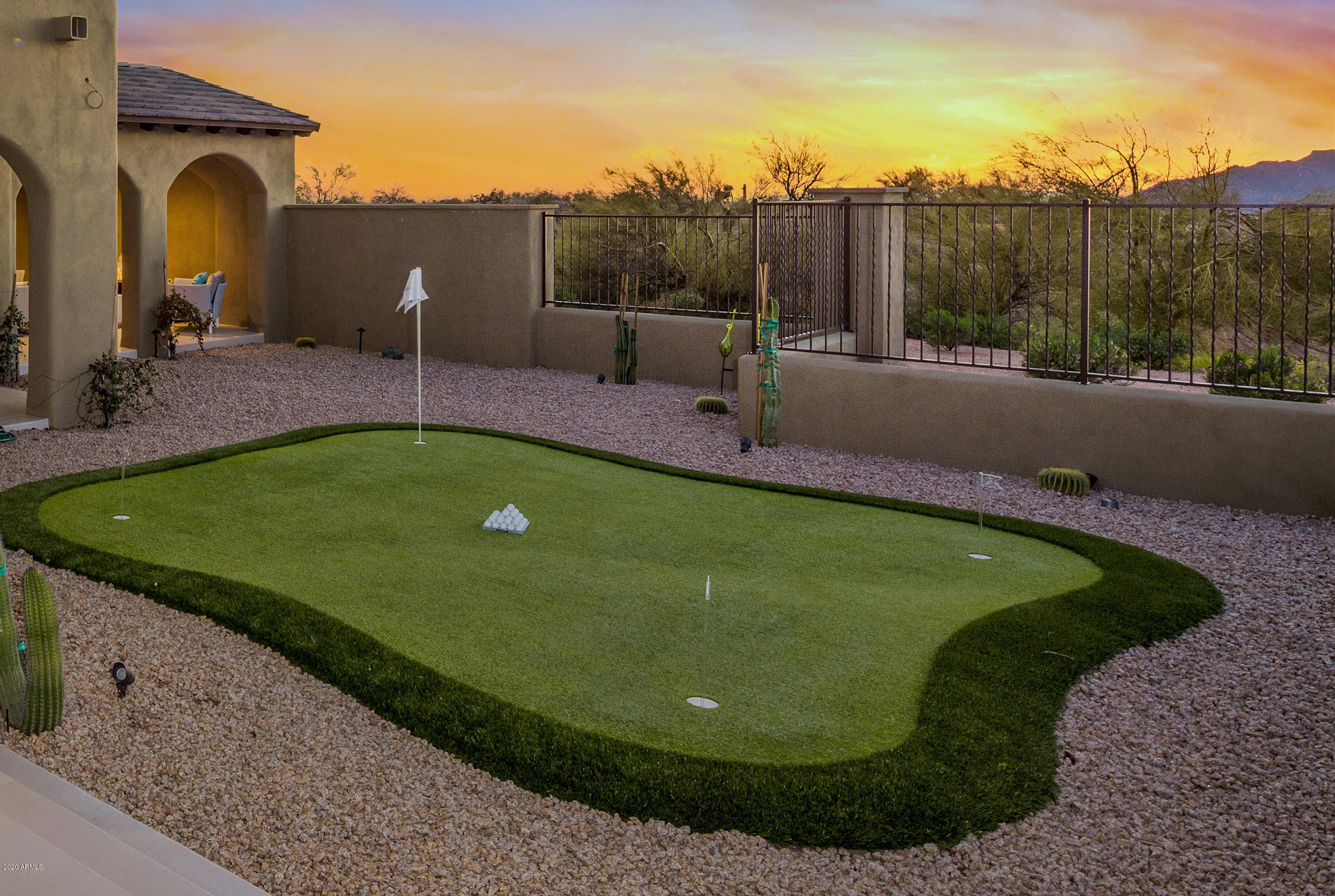 10141 East Joy Ranch Road Scottsdale, AZ 85262 - Photo 32 of 48 Professional 4-Hole Putting Green
