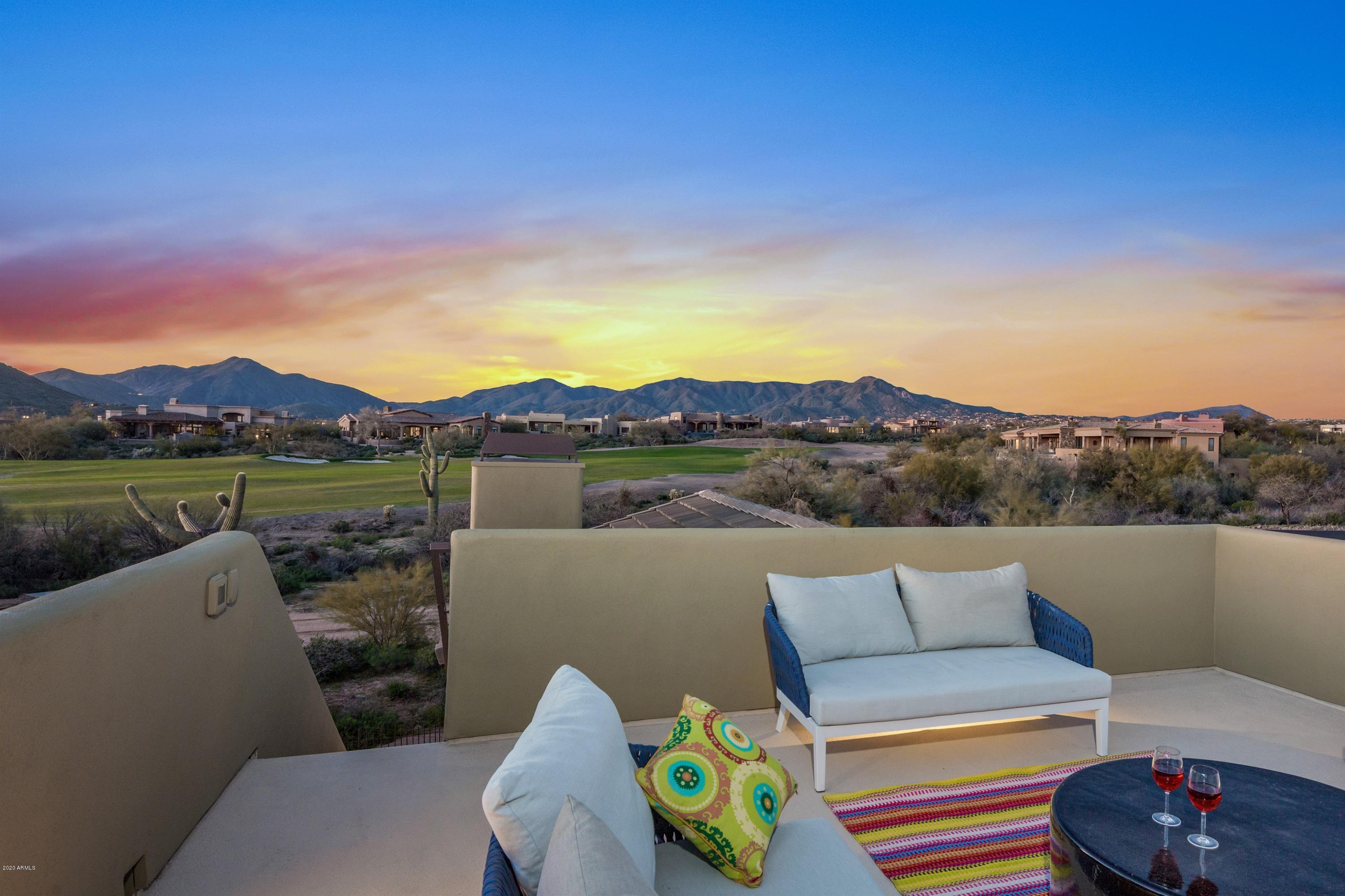 10141 East Joy Ranch Road Scottsdale, AZ 85262 - Photo 33 of 48 Rooftop View Outdoor Living Area