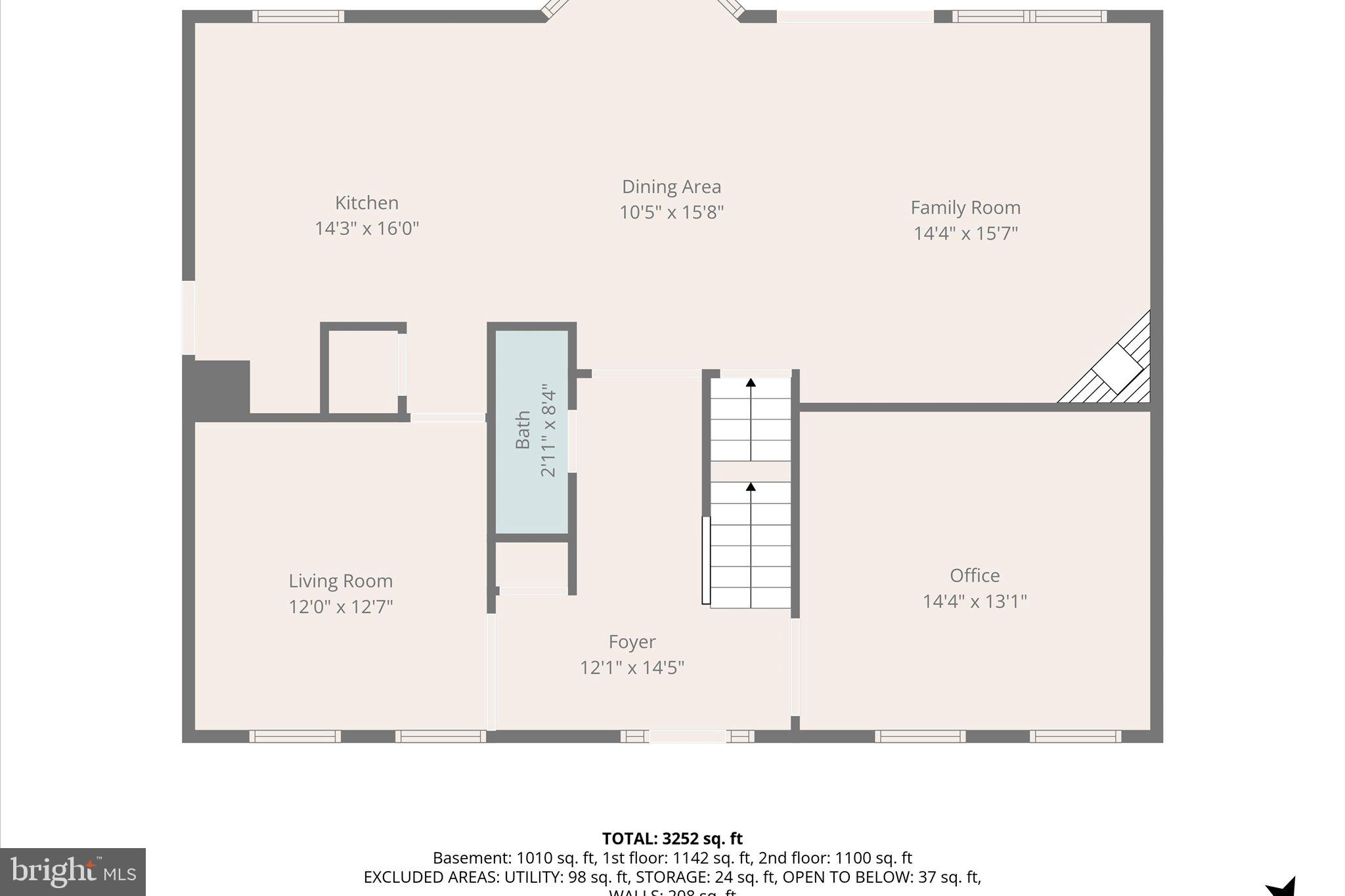 8047 Counselor Road Manassas, VA 20112 - Photo 52 of 55 Main level floor plan