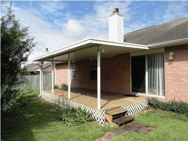 7057 Raburn Road Pensacola, FL 32526 - Photo 12 of 14 Covered Wooden Deck