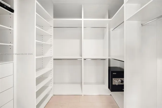 a view of empty room