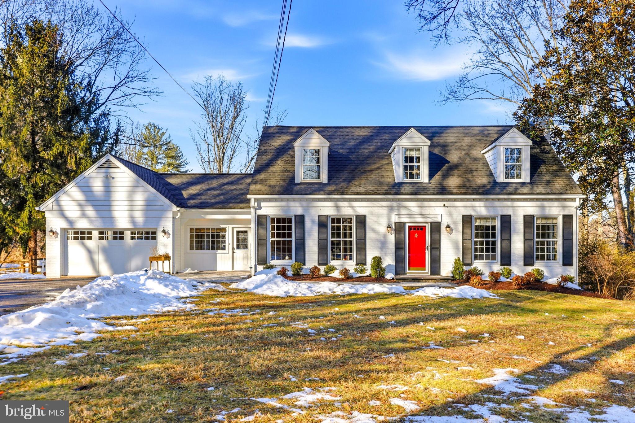 a view of a house with a swimming pool