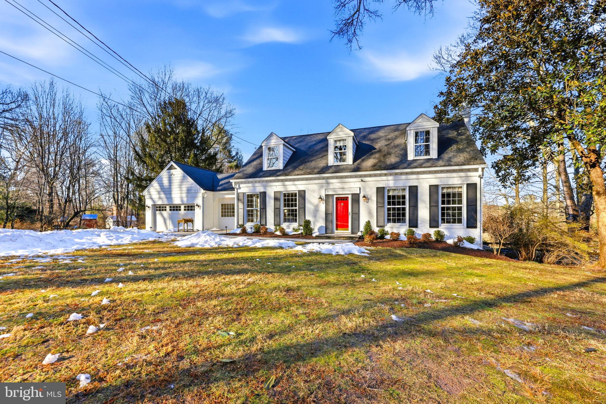 9101 Warfield Road Gaithersburg, MD 20882 - Photo 4 of 44 a view of swimming pool with lawn chairs and large trees