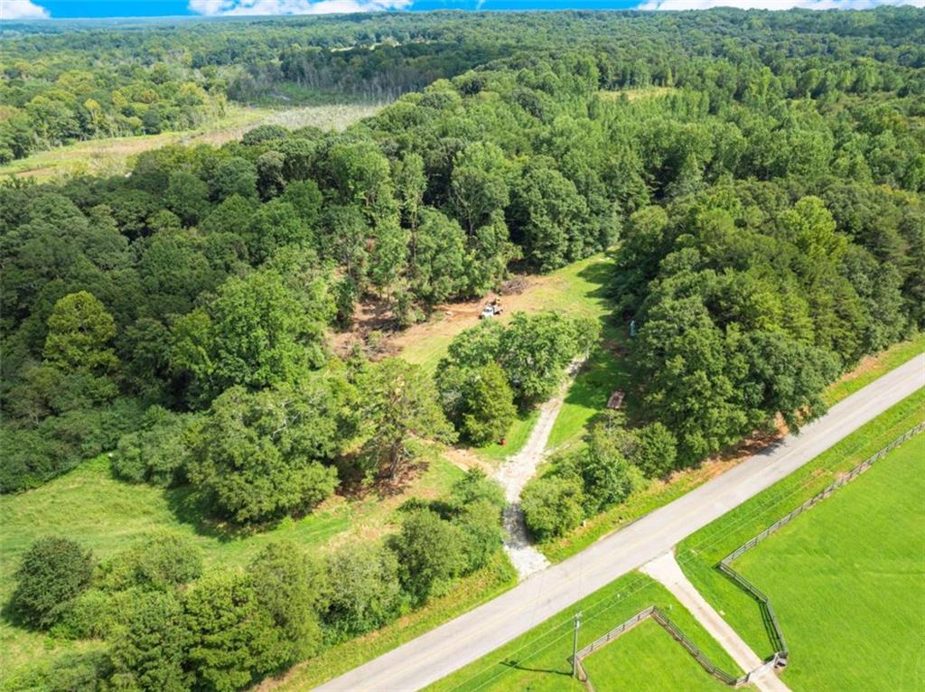 1542 Marlow Road Maysville, GA 30558 - Photo 15 of 35 a view of a garden with a lake