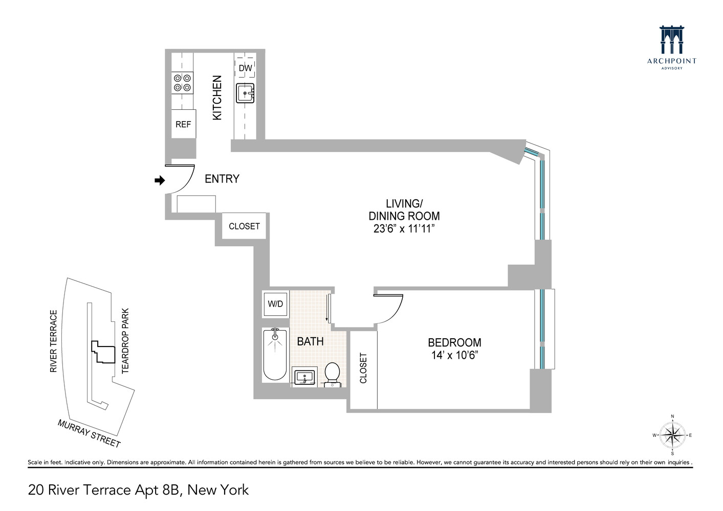 20 River Terrace, Unit 8B Manhattan, NY 10282 - Photo 20 of 20