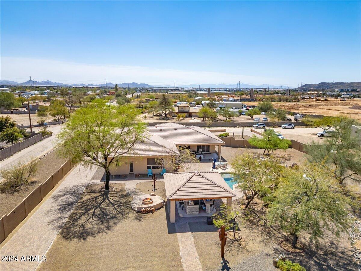 1706 West Parsons Road Phoenix, AZ 85085 - Photo 12 of 58 an aerial view of residential houses with outdoor space