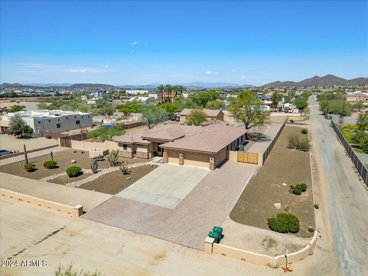 1706 West Parsons Road Phoenix, AZ 85085 - Photo 8 of 58 an aerial view of a house with a outdoor space