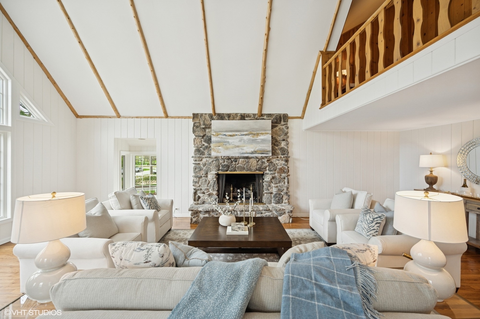 770 Prospect Avenue Winnetka, IL 60093 - Photo 23 of 50 a living room with furniture and a fireplace