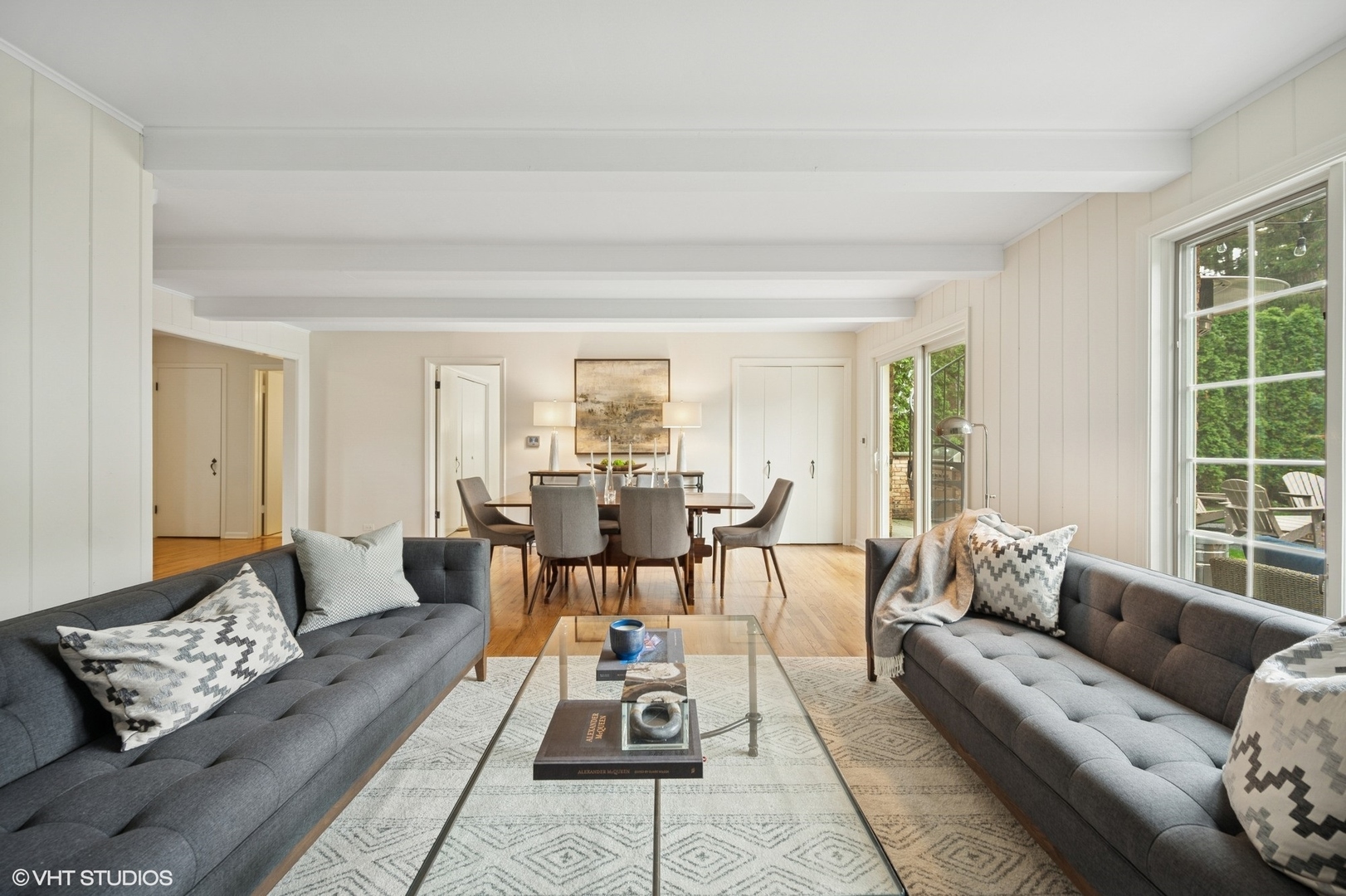 770 Prospect Avenue Winnetka, IL 60093 - Photo 9 of 50 a living room with furniture and floor to ceiling windows