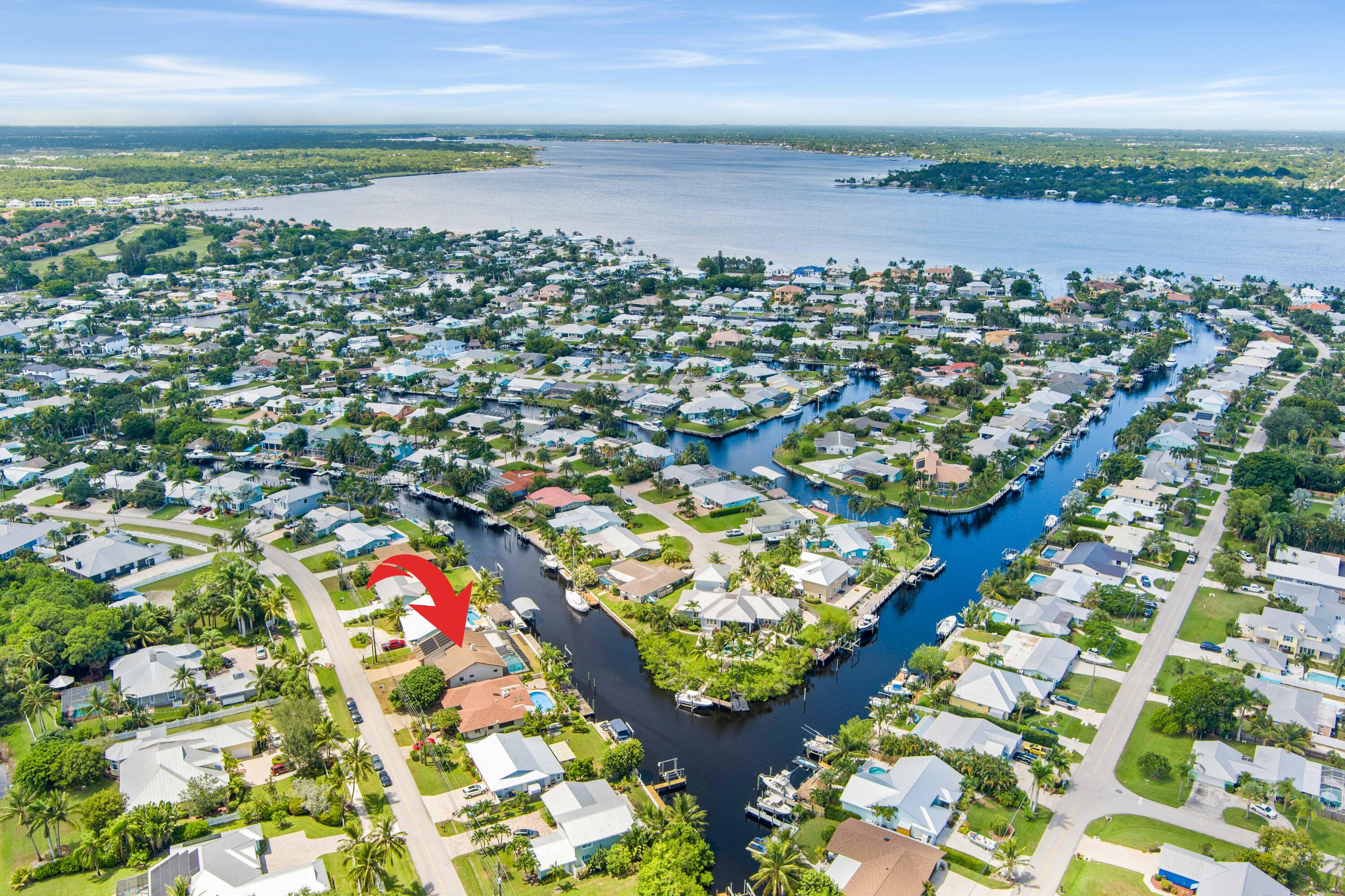 1545 Southwest Dyer Point Road Palm City, FL 34990 - Photo 9 of 44 Wide canals in Lighthouse Point.