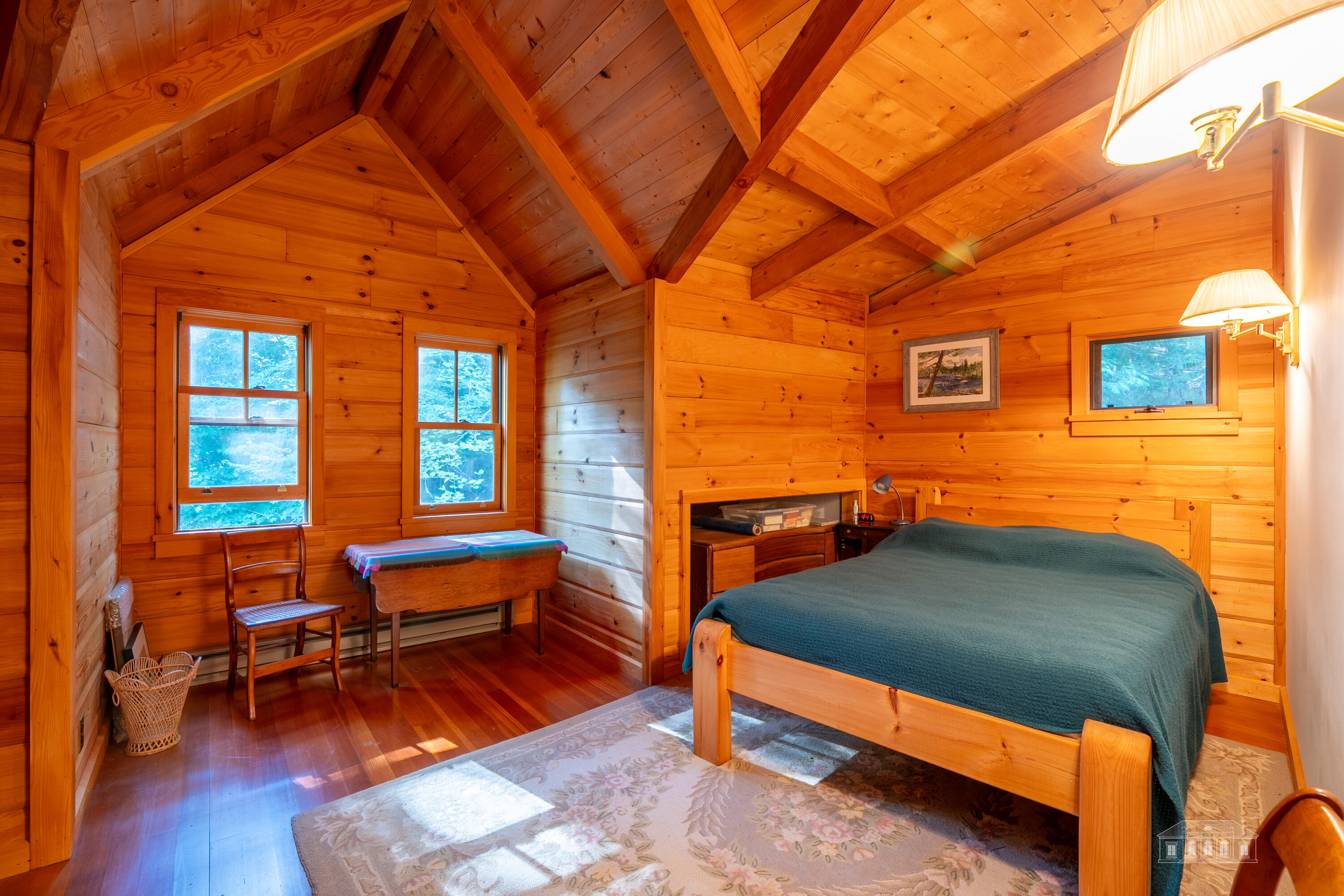 144 County Road Tupper Lake, NY 12986 - Photo 25 of 76 New Cabin Bedroom 2 - Upstairs