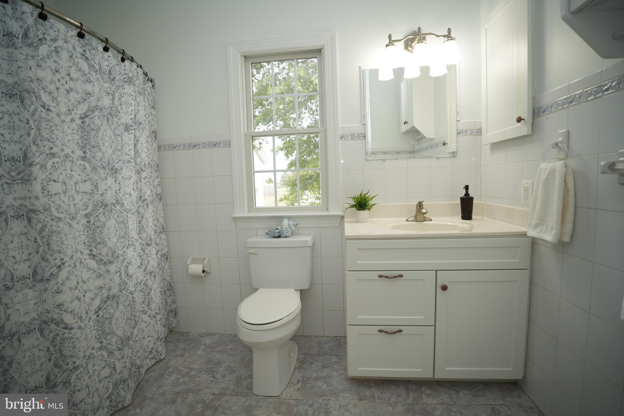 16460 Sayre Point Lane Piney Point, MD 20674 - Photo 35 of 61 a bathroom with a sink a toilet and a window