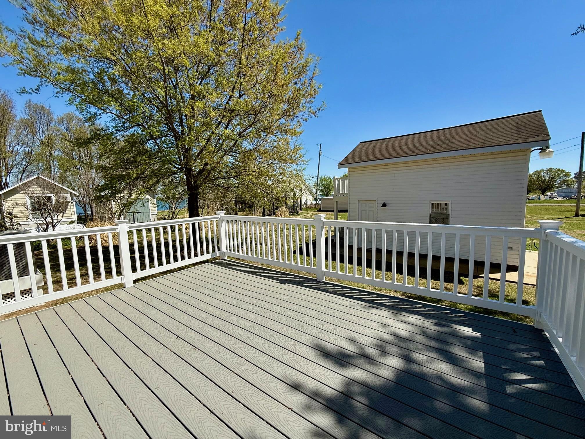 16460 Sayre Point Lane Piney Point, MD 20674 - Photo 39 of 61 a view of balcony with wooden floor