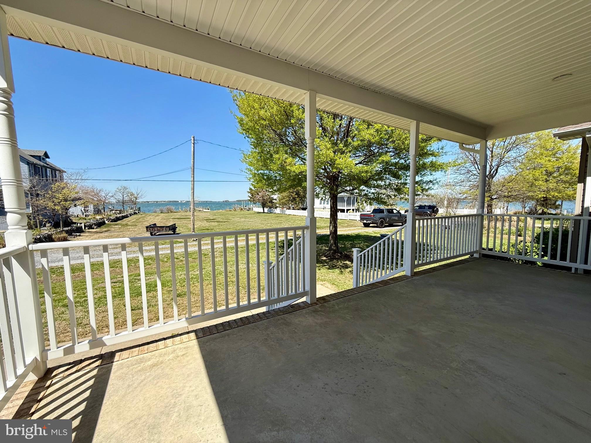 16460 Sayre Point Lane Piney Point, MD 20674 - Photo 49 of 61 a view of a balcony with furniture