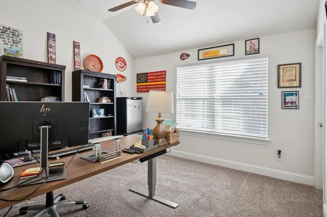 a room with furniture and window