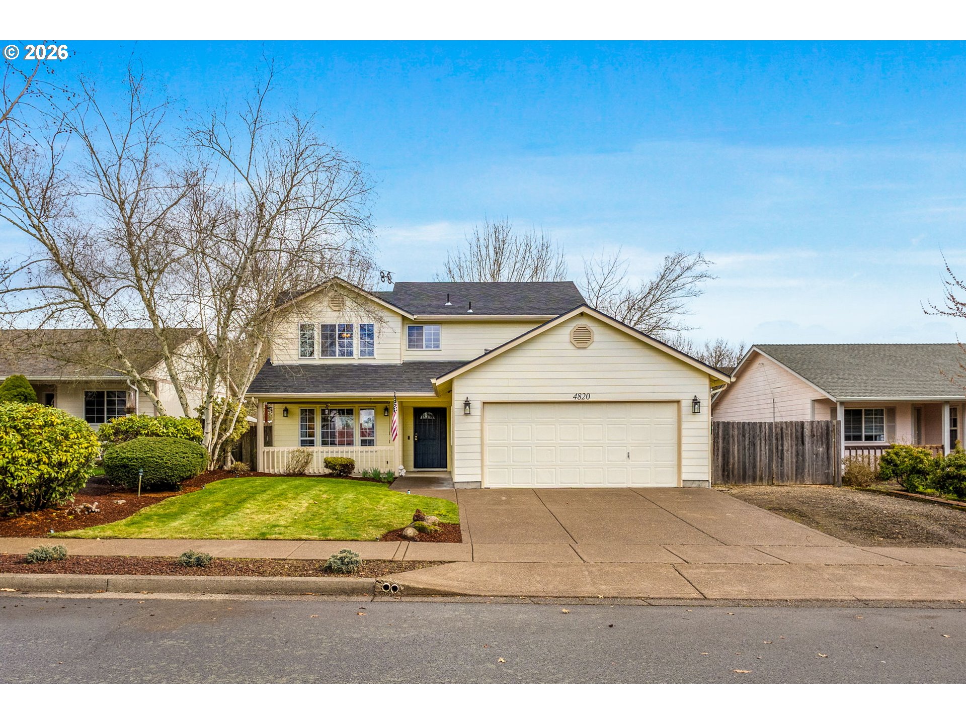 4820 Rebecca Street Northeast Salem, OR 97305 - Photo 1 of 30 a house view with a garden space
