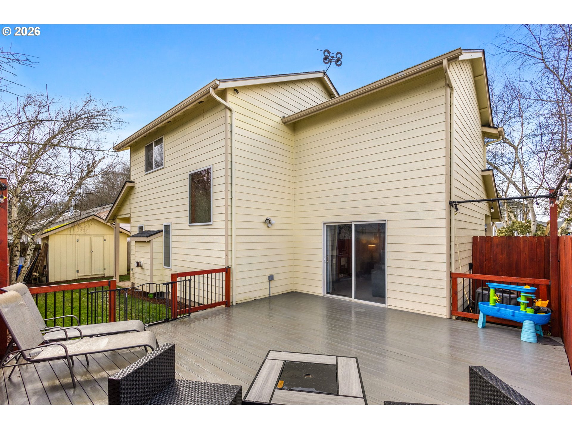 4820 Rebecca Street Northeast Salem, OR 97305 - Photo 26 of 30 a view of a backyard with sitting area