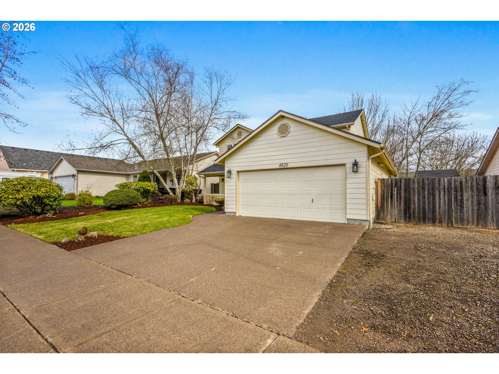 4820 Rebecca Street Northeast Salem, OR 97305 - Photo 3 of 30 a view of outdoor space yard and garage