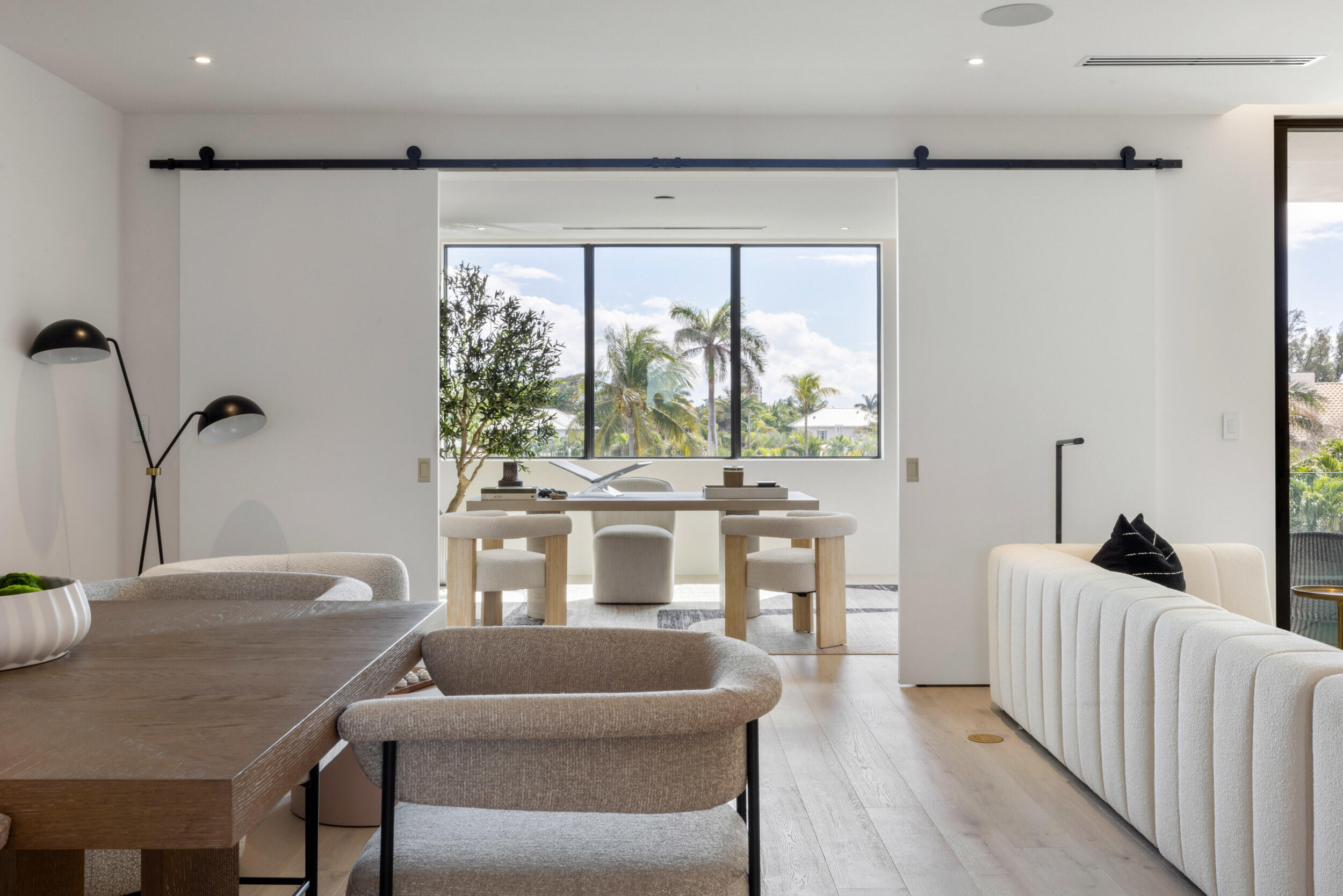 1252 George Bush Boulevard Delray Beach, FL 33483 - Photo 53 of 63 a living room with furniture and a large window