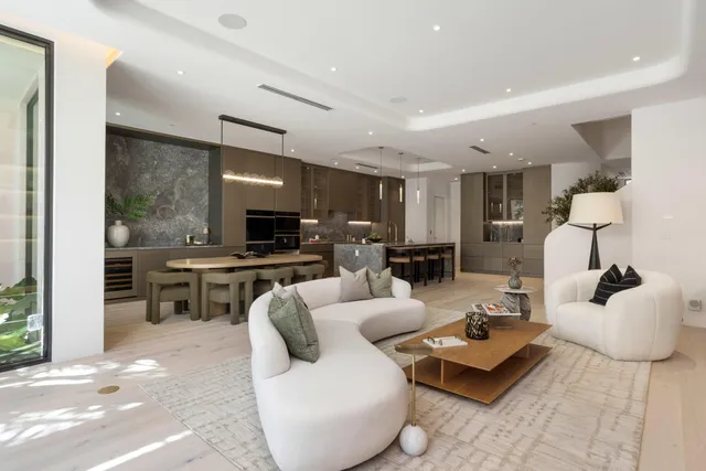 a room with gym equipment and a large window