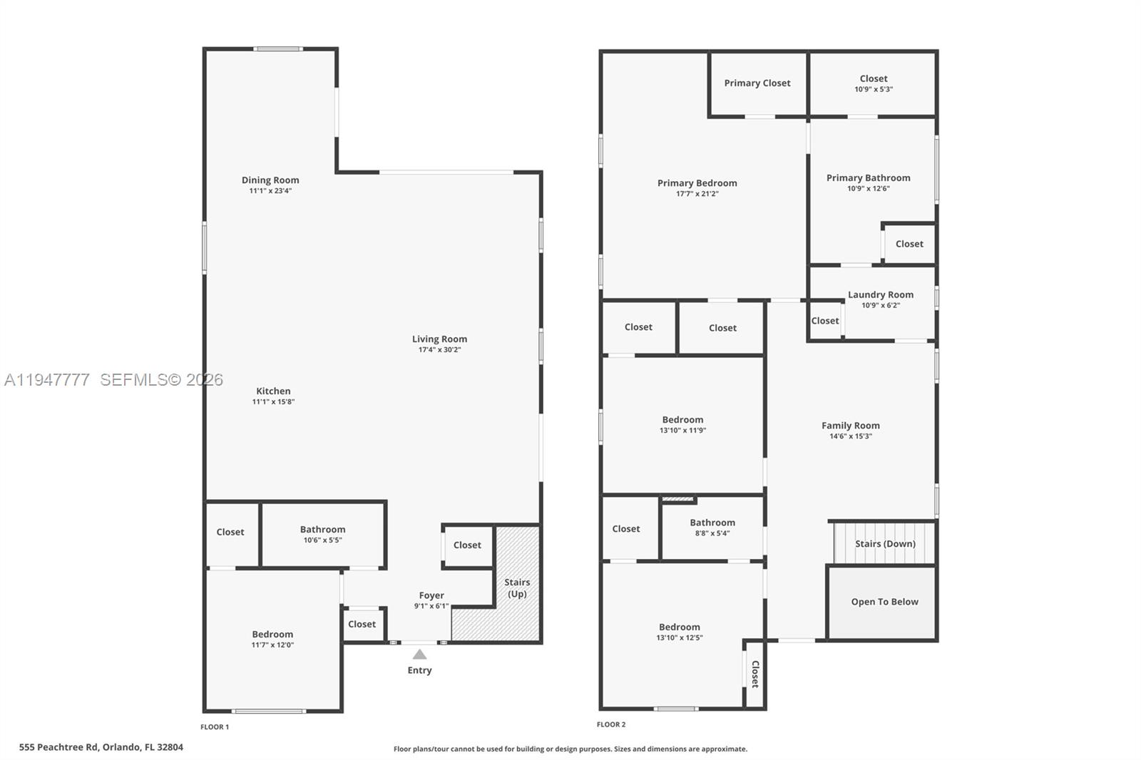 555 Peachtree Road Orlando, FL 32804 - Photo 33 of 35 a picture of a bathroom with mirror