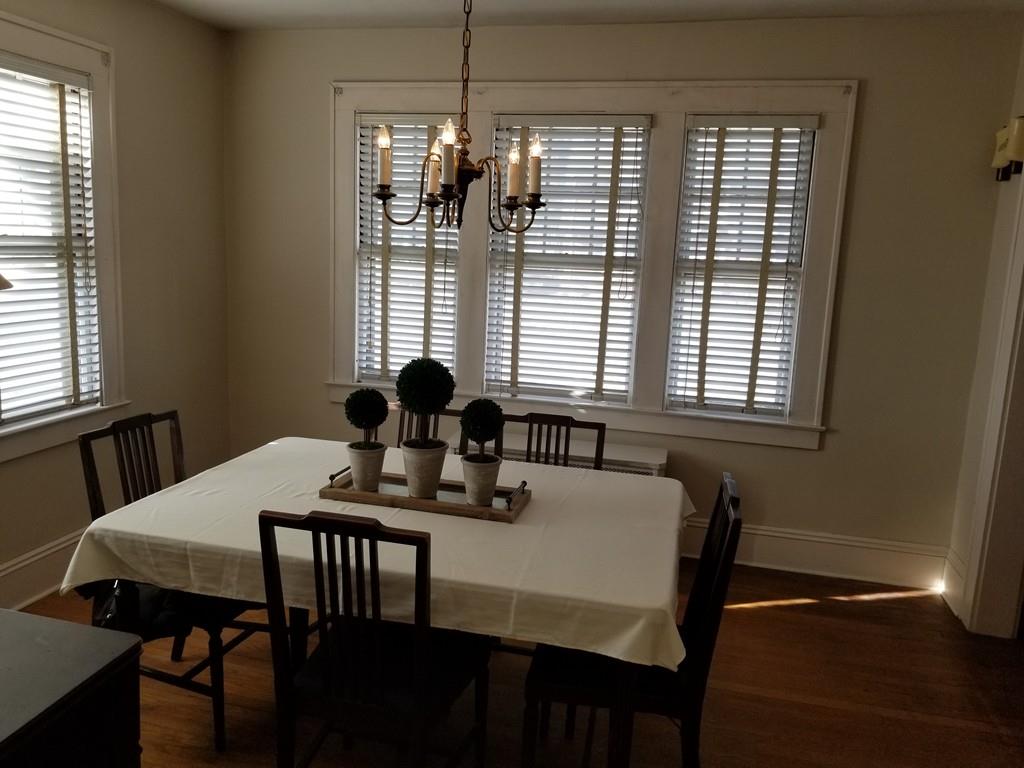 51 Reed Street Agawam, MA 01001 - Photo 6 of 14 a view of a dining room with furniture wooden floor and chandelier
