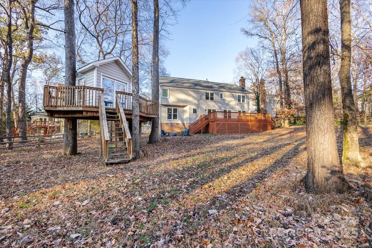 10937 Back Ridge Road Charlotte, NC 28277 - Photo 40 of 45 a view of street with large trees