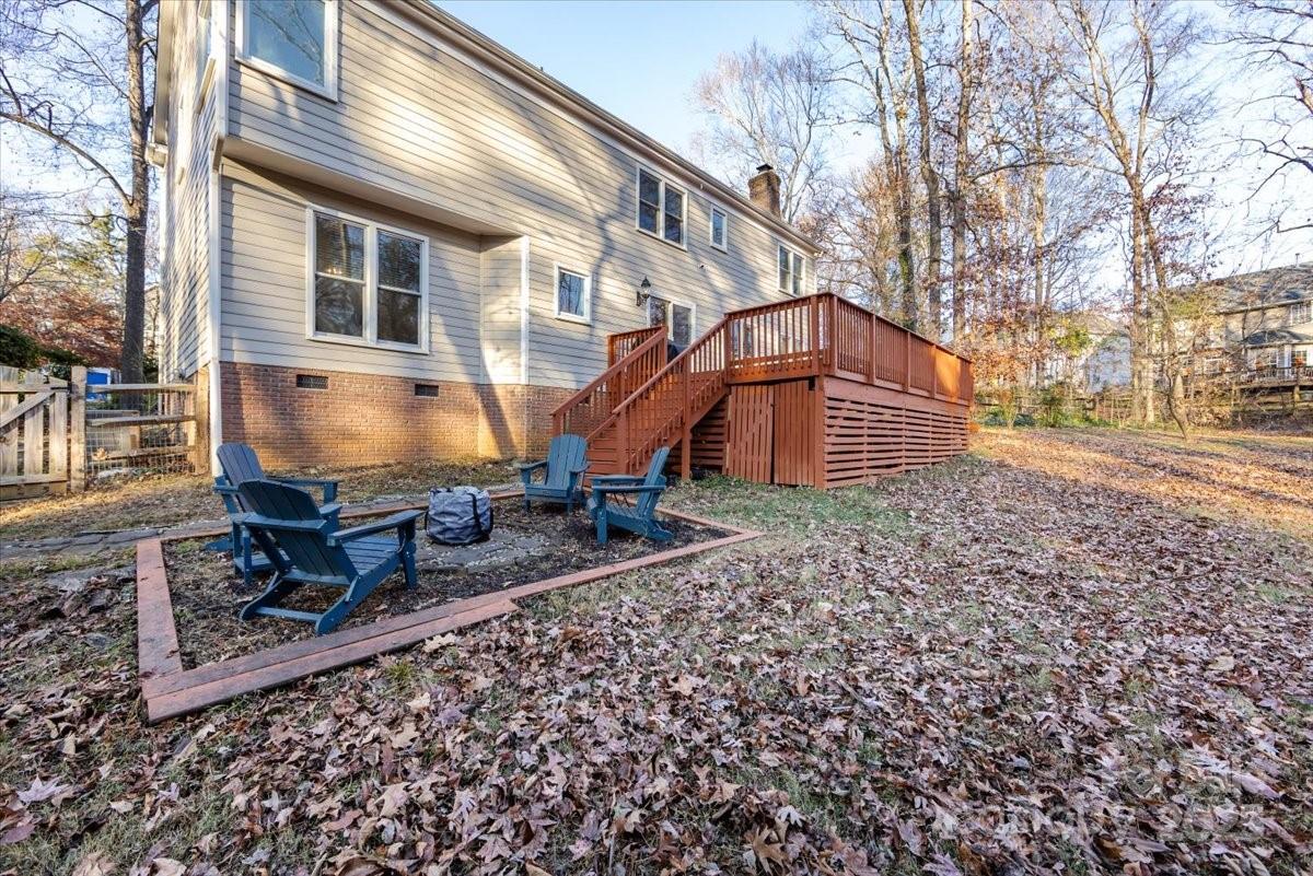 10937 Back Ridge Road Charlotte, NC 28277 - Photo 41 of 45 a view of a house with backyard