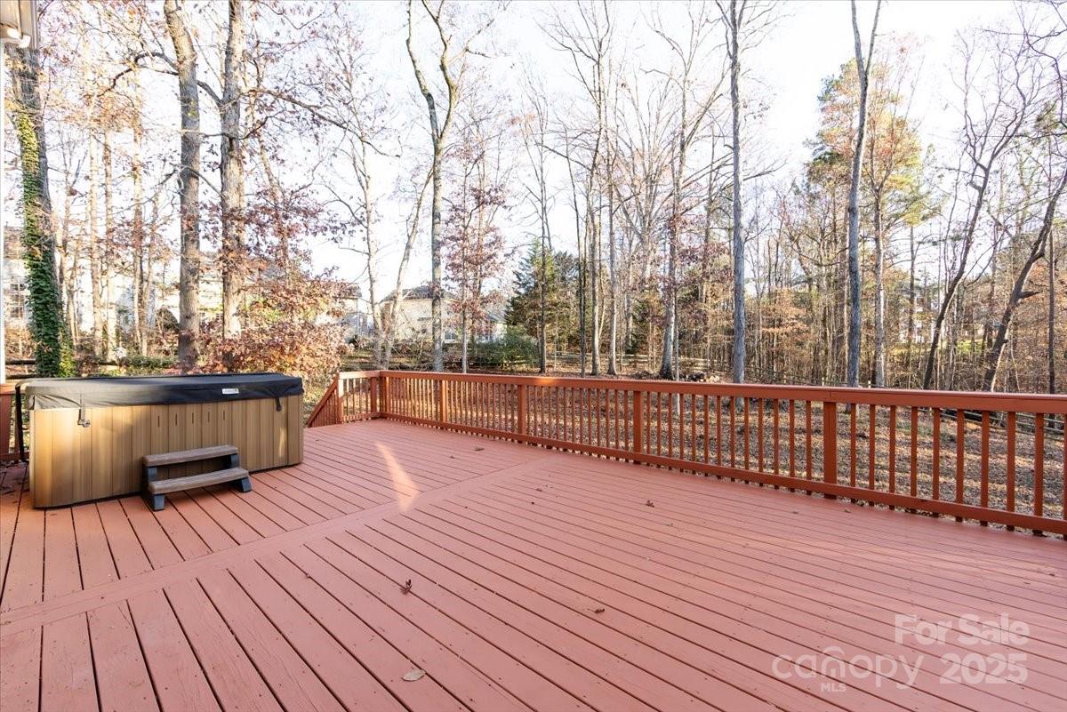 10937 Back Ridge Road Charlotte, NC 28277 - Photo 45 of 45 a view of outdoor space with deck and trees