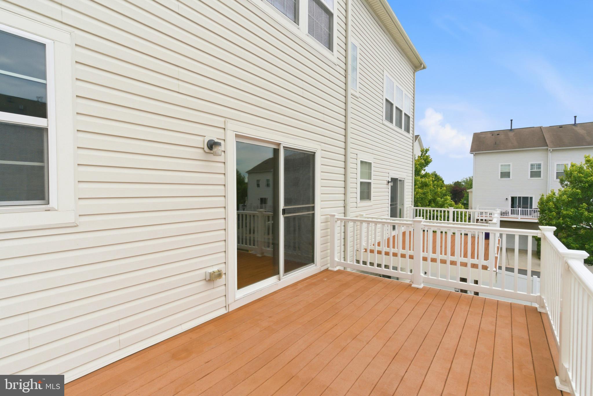 22693 Flowing Spring Square Brambleton, VA 20148 - Photo 3 of 5 Rear Deck View#2