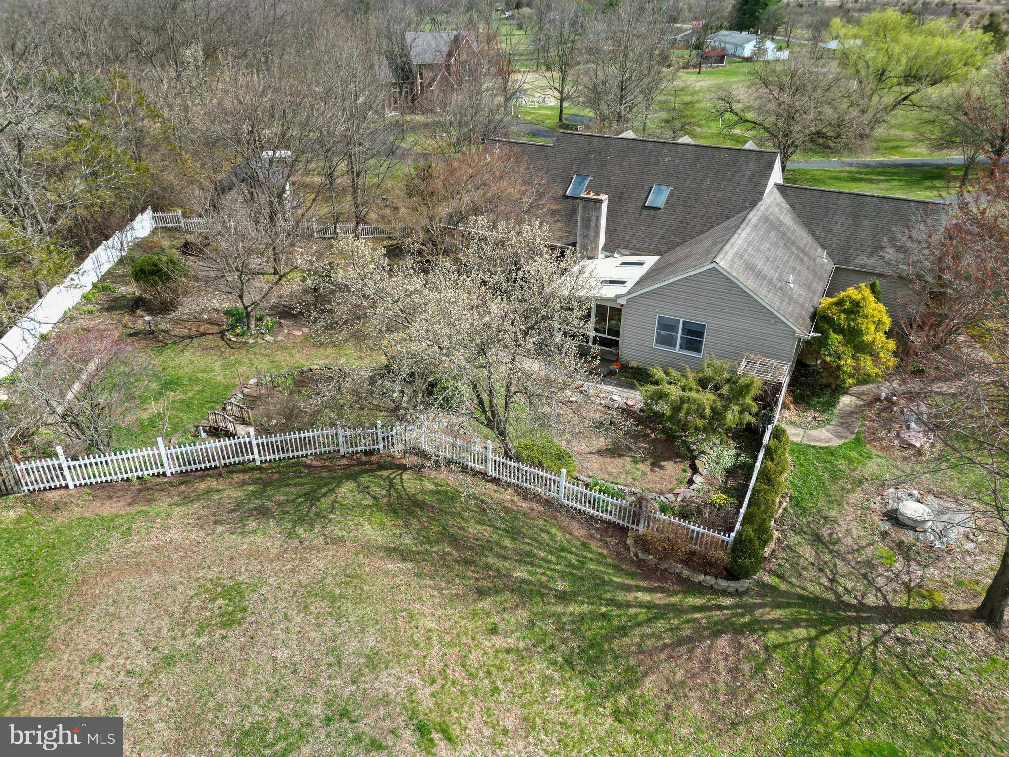 2645 West Buck Road East Greenville, PA 18041 - Photo 41 of 55 an aerial view of a house with a yard