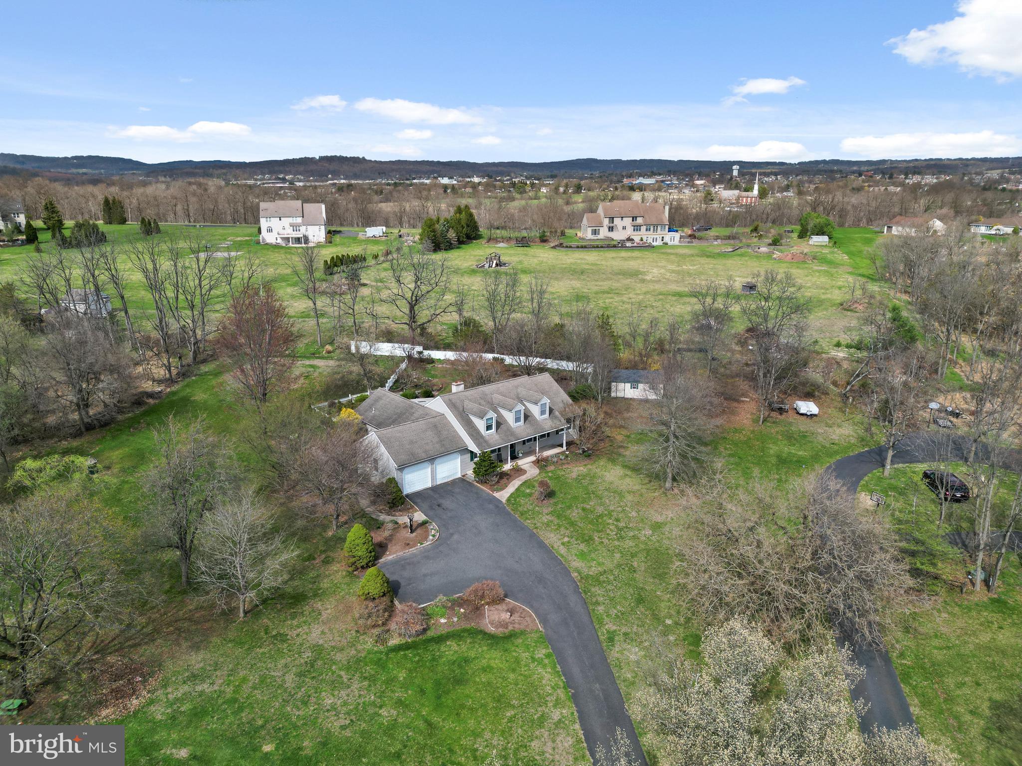 2645 West Buck Road East Greenville, PA 18041 - Photo 47 of 55 a view of a lake with houses