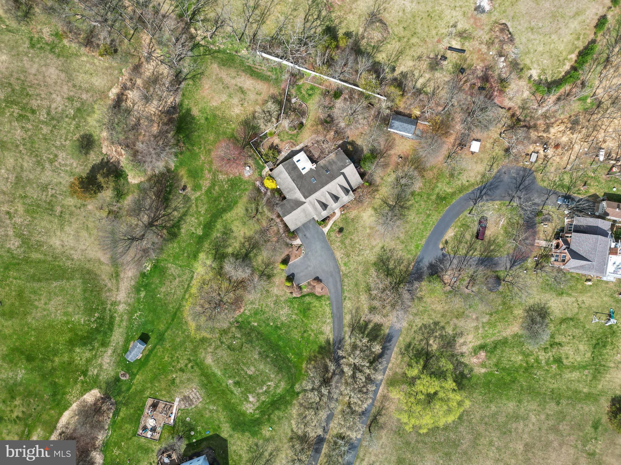 2645 West Buck Road East Greenville, PA 18041 - Photo 50 of 55 a aerial view of a house with a yard