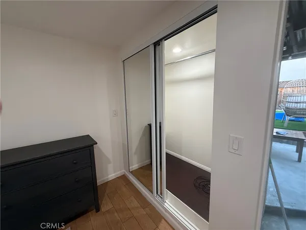 a room with closet