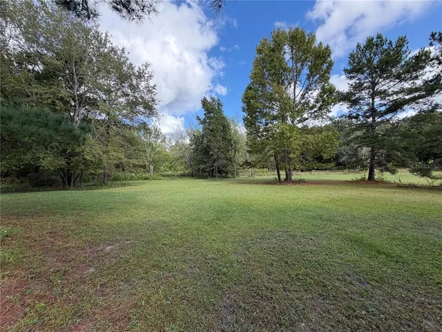 a view of outdoor space and a yard