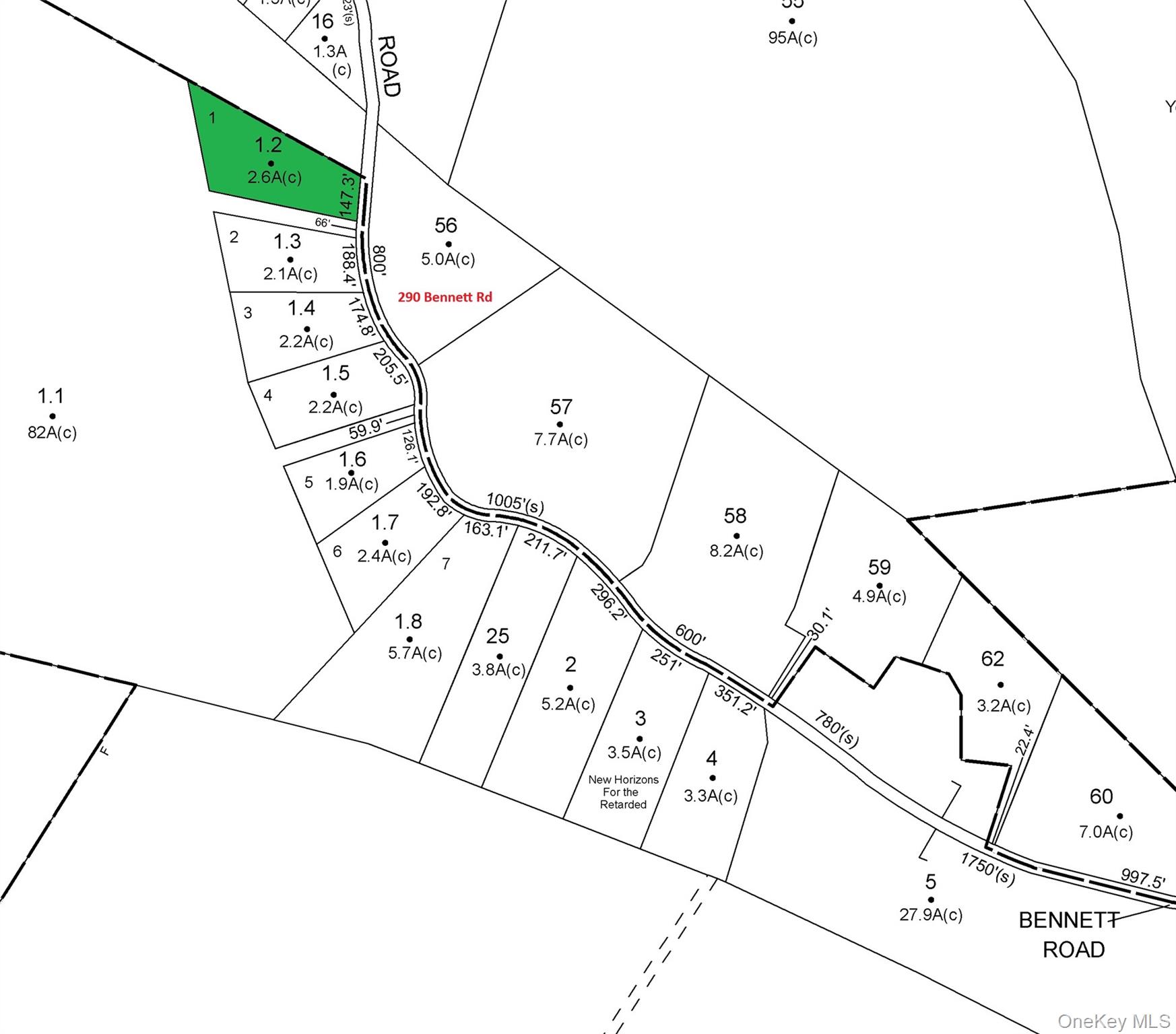 Bennett Road Napanoch, NY 12458 - Photo 9 of 9 Map for GPS