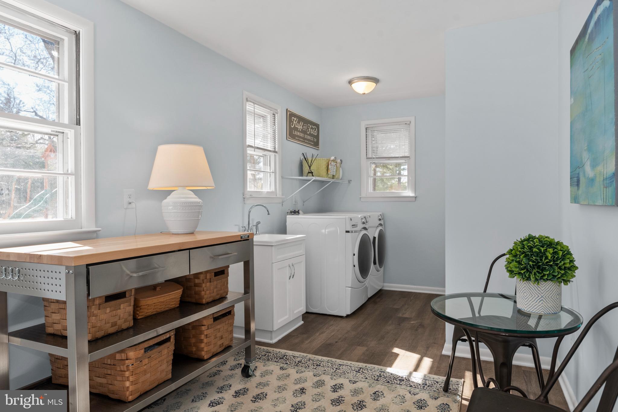 903 Reece Road Severn, MD 21144 - Photo 12 of 54 Main level area currently a craft room and laundry