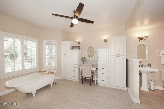 a view of hallway with an entryway