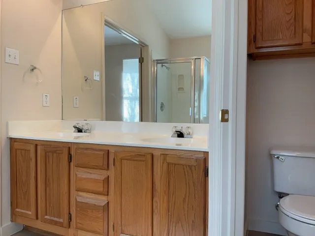 a bathroom with a sink and a toilet