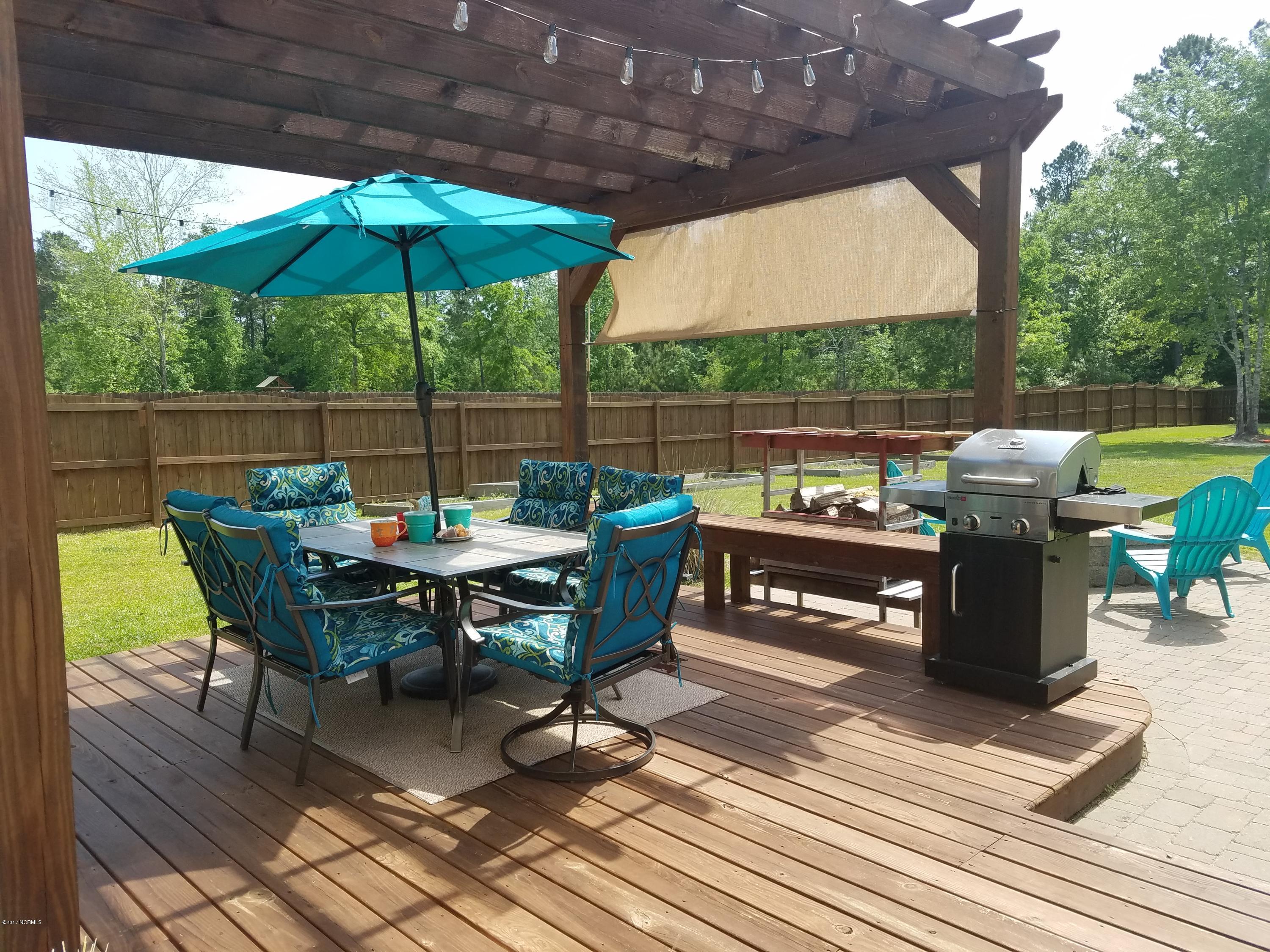 141 Peytons Ridge Drive Hubert, NC 28539 - Photo 21 of 21 Back Deck