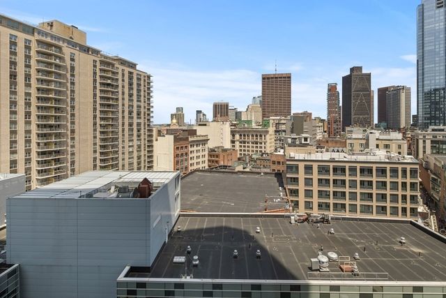 a view of a tall building