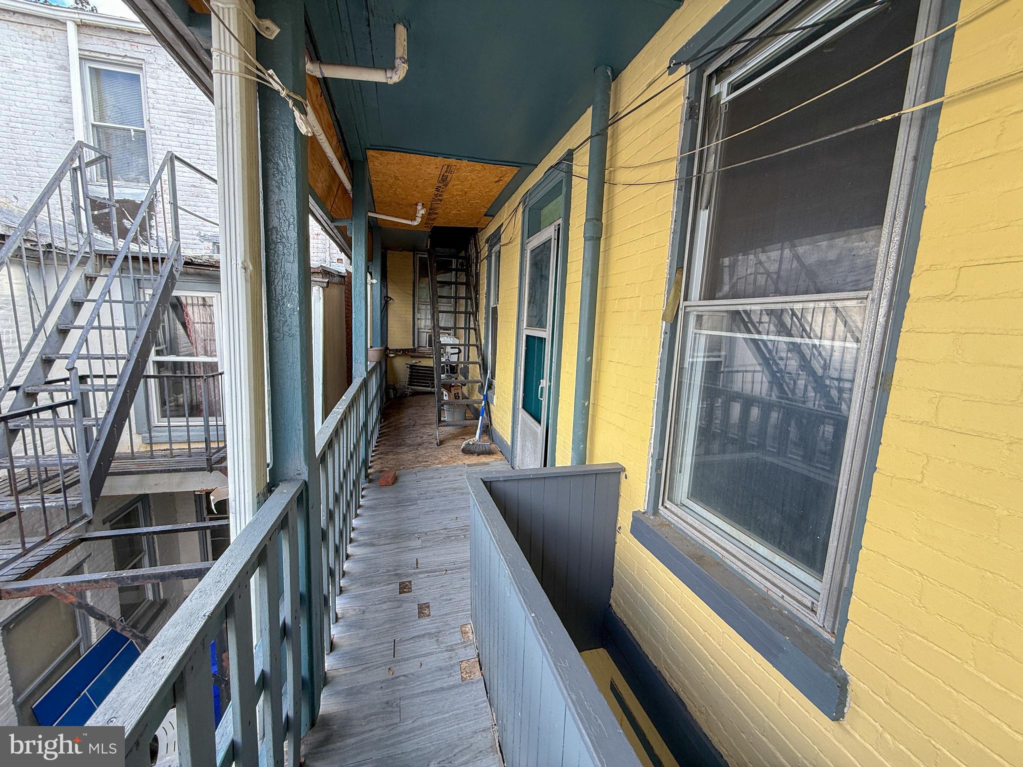 114 North 10th Street Reading, PA 19601 - Photo 27 of 43 a view of balcony with furniture