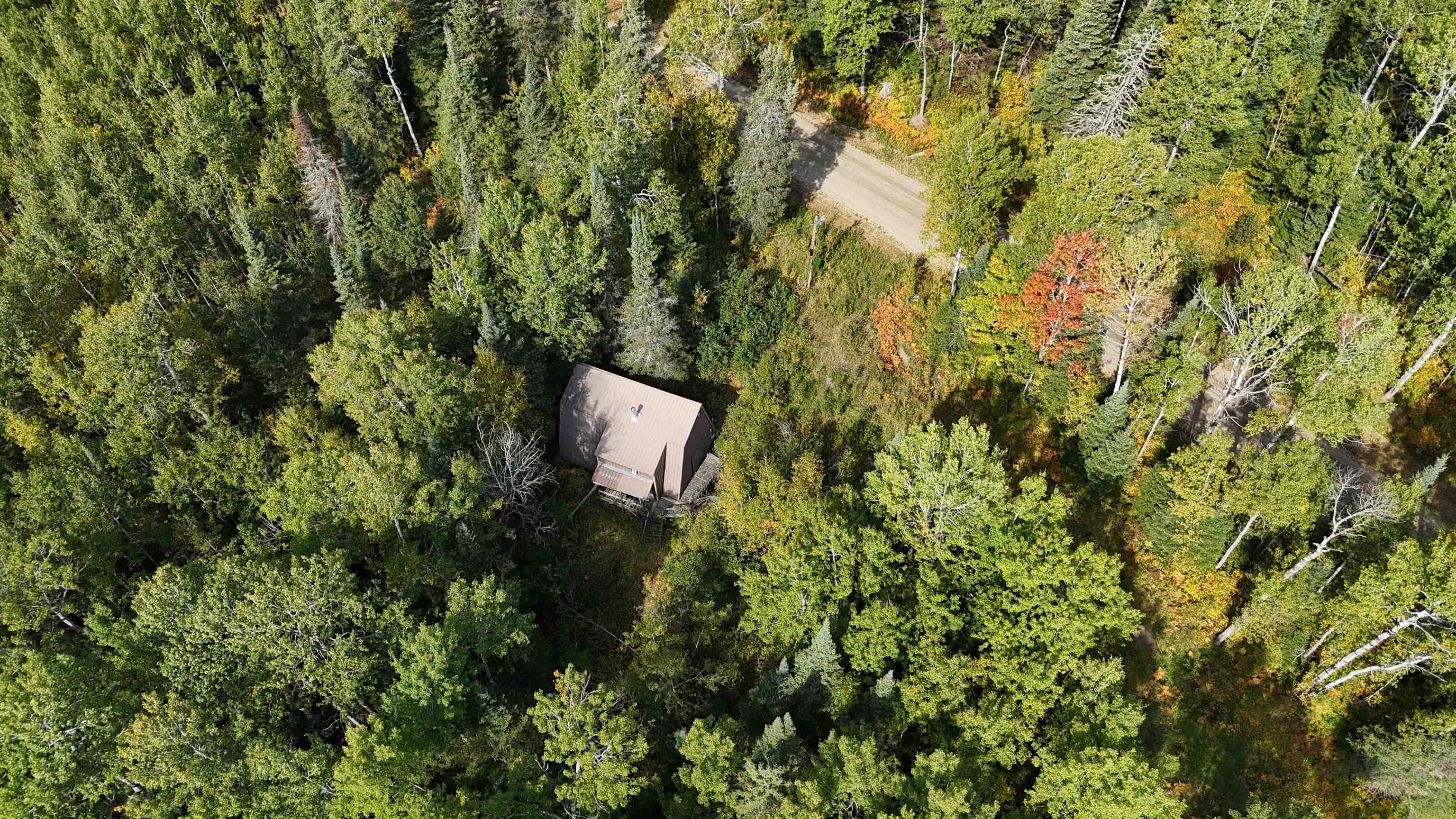 12012 Keyes Road Orr, MN 55771 - Photo 5 of 22 Aerial view of a heavily wooded area