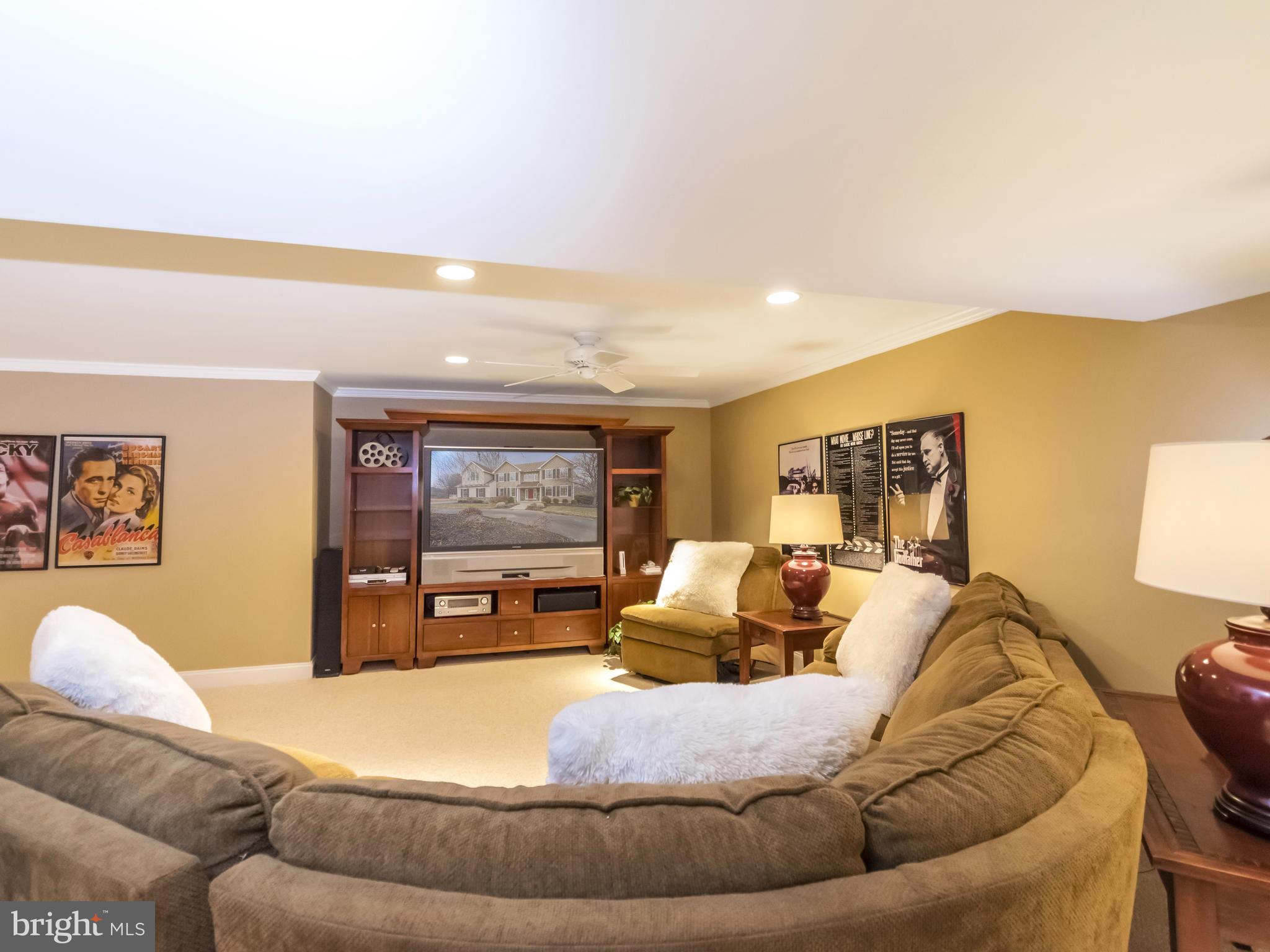 204 Ridge Road Chadds Ford, PA 19317 - Photo 34 of 48 LOWER LEVEL FAMILY ROOM