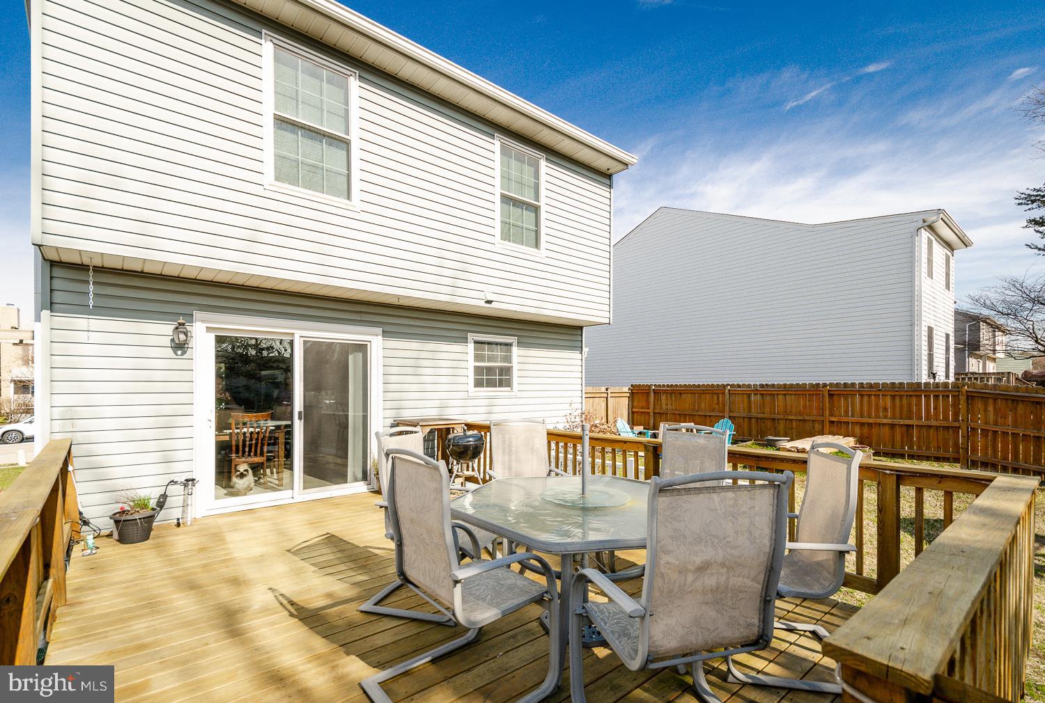 7797 Notley Road Pasadena, MD 21122 - Photo 25 of 30 Great deck for relaxing or entertaining!