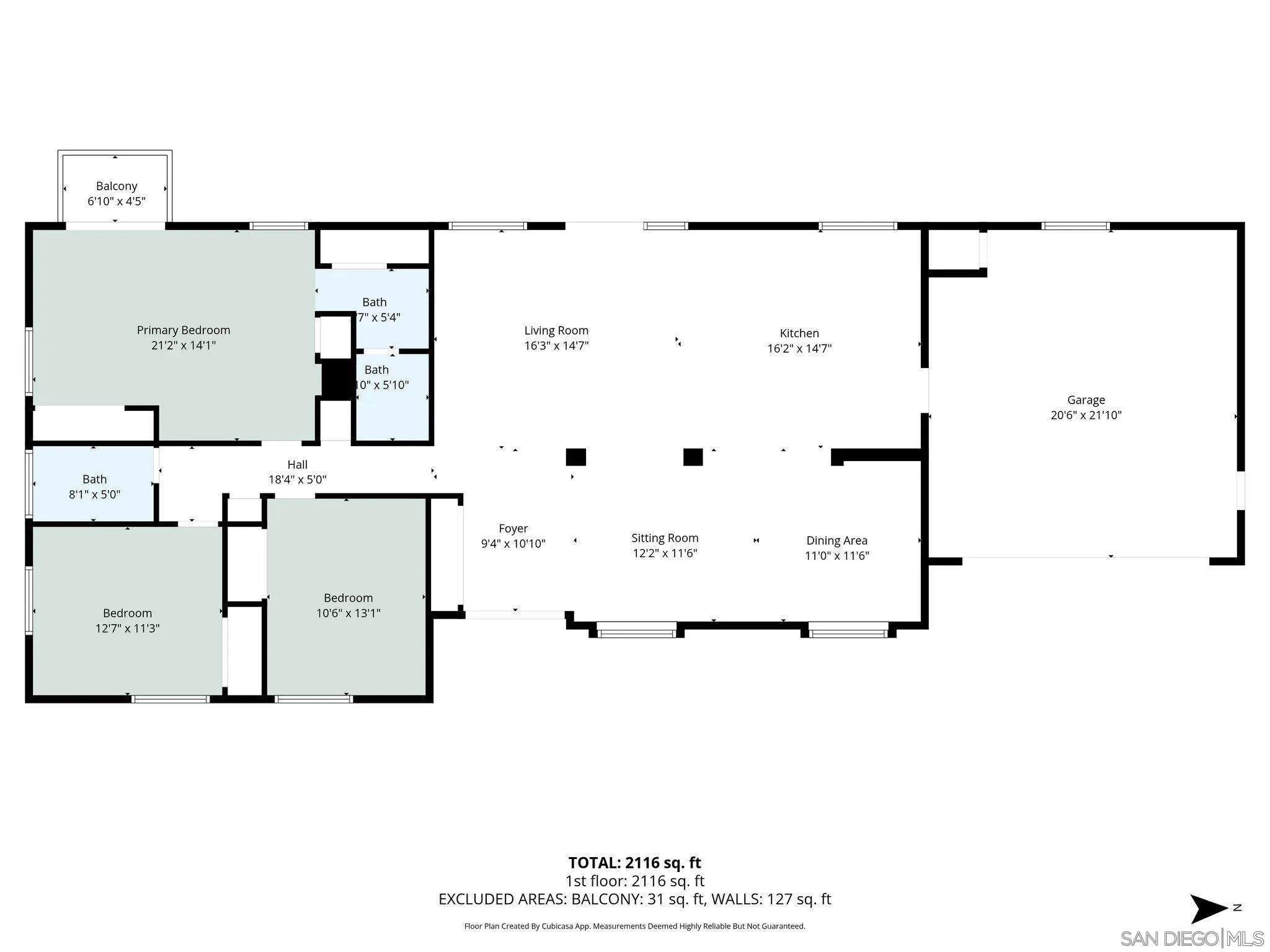 1405 Cuyamaca Avenue Spring Valley, CA 91977 - Photo 62 of 63 House floor plan