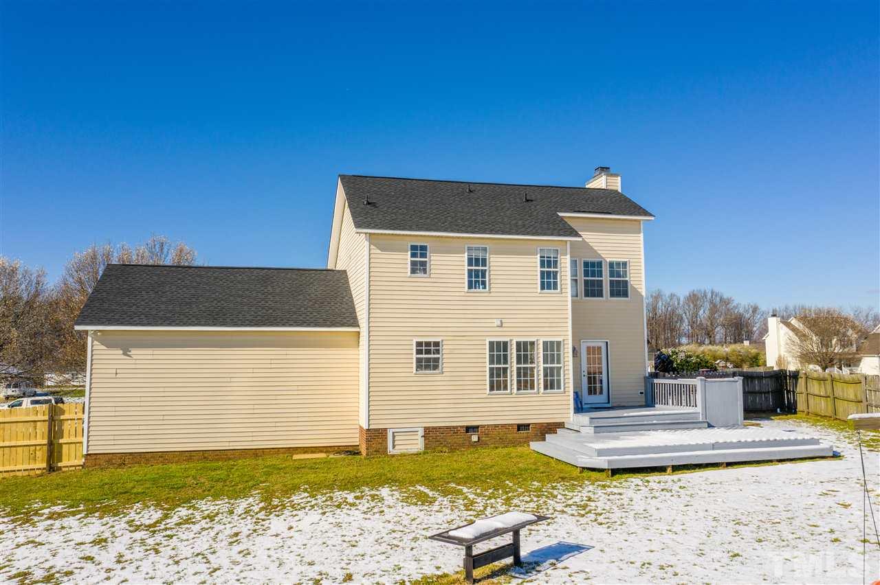 1405 Harvey Johnson Road Raleigh, NC 27603 - Photo 26 of 30 Expanded rear deck