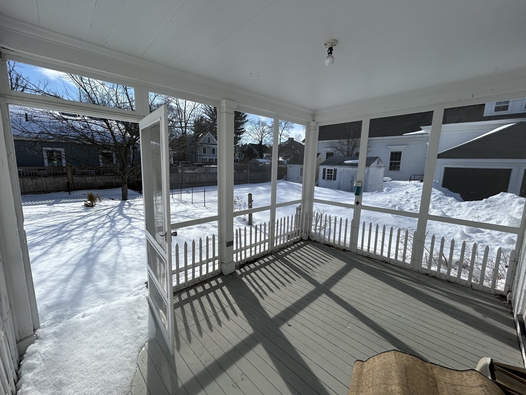 660 High Street Dedham, MA 02026 - Photo 15 of 25 a view of porch with deck